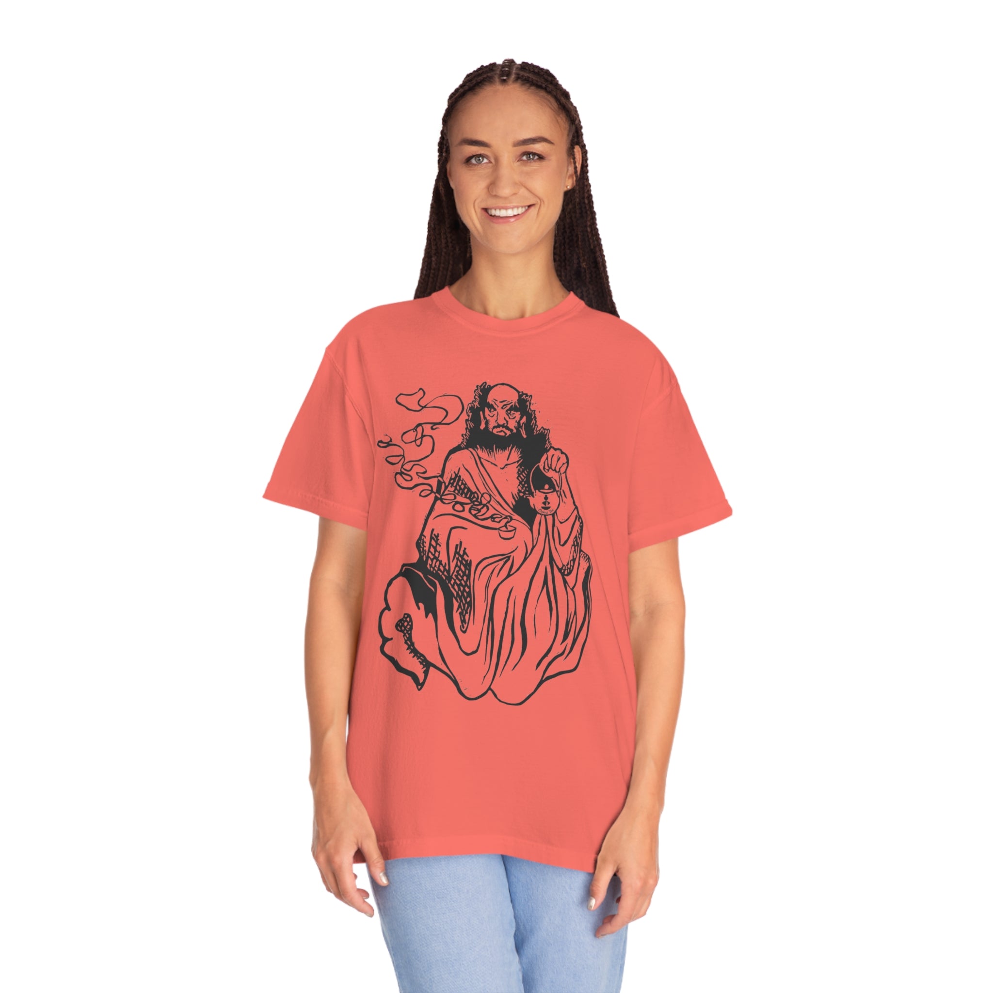 Unisex Garment-Dyed T-shirt - Bodhidharma – Dobra Tea Pittsburgh