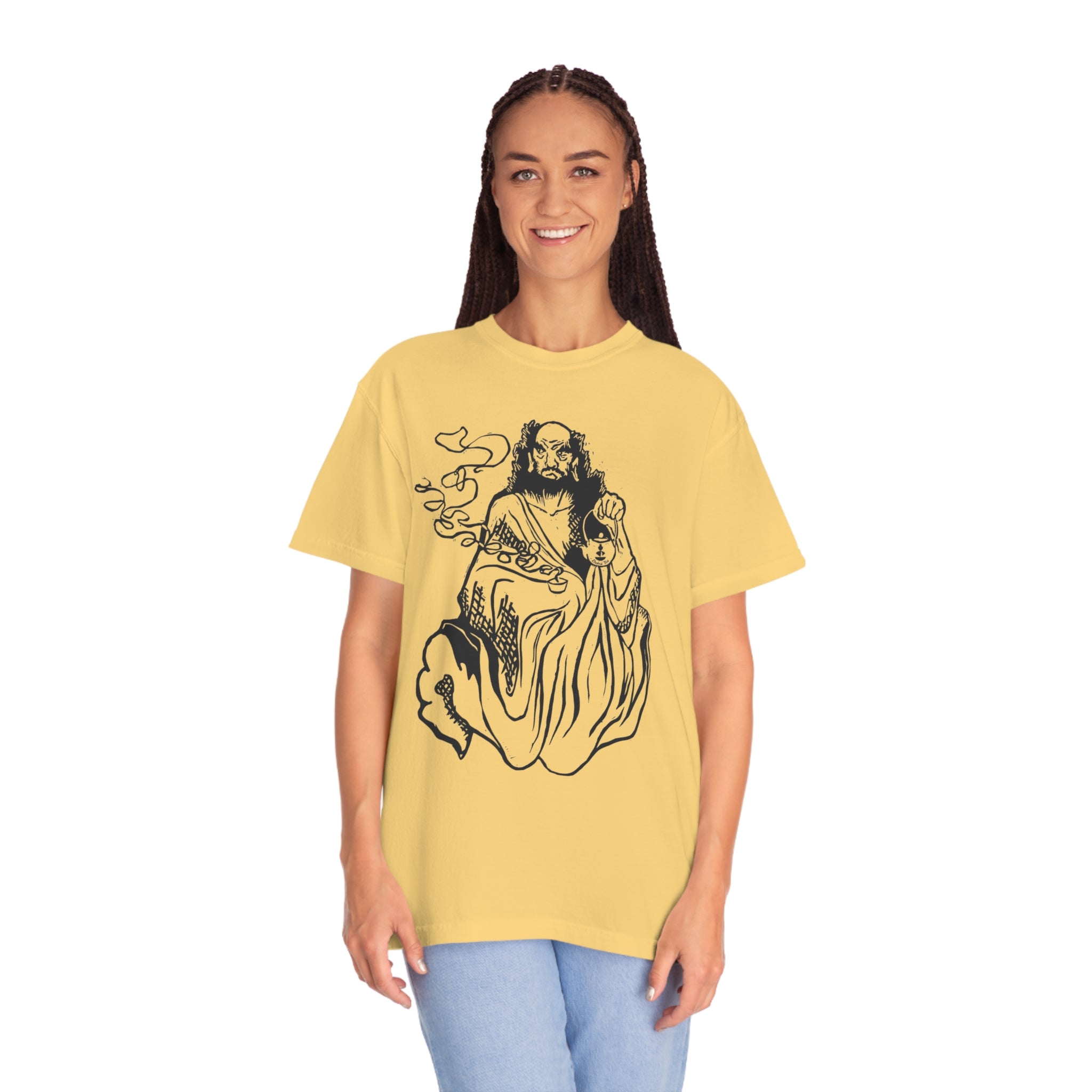 Unisex Garment-Dyed T-shirt - Bodhidharma – Dobra Tea Pittsburgh