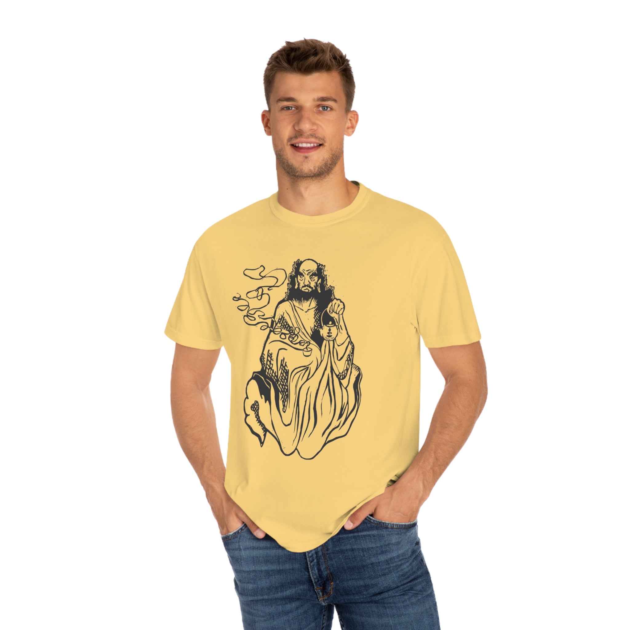Unisex Garment-Dyed T-shirt - Bodhidharma – Dobra Tea Pittsburgh