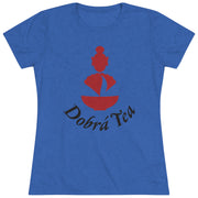 Women's Triblend Tee - Dobra Logo