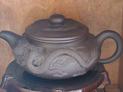 "Dragon in Pearl Clouds" Yixing Teapot