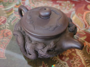 "Dragon in Pearl Clouds" Yixing Teapot